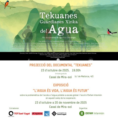 Exposició "L'aigua és vida, l'aigua és futur"